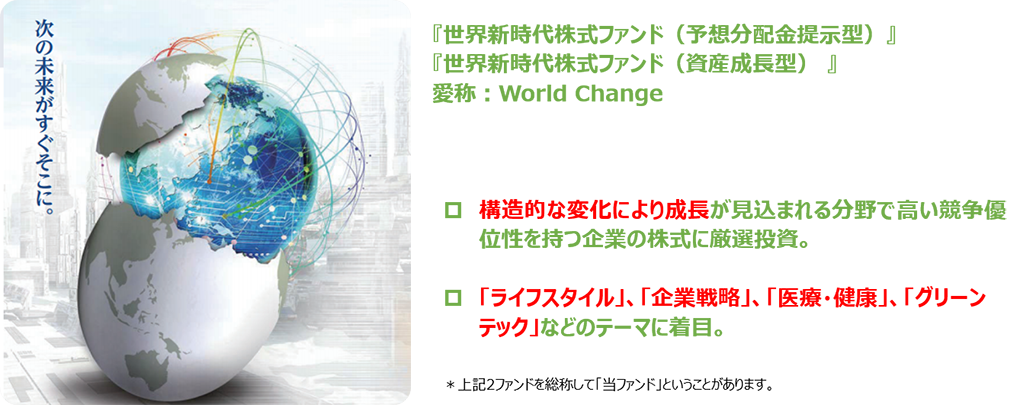 世界新時代株式ファンドシリーズ 世界新時代株式ファンドシリーズ